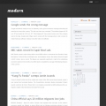 Image for Image for ModernDark - WordPress Template