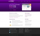 Image for Image for FlyViolet - Website Template