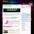 Image for Image for CosmicRays - WordPress Theme